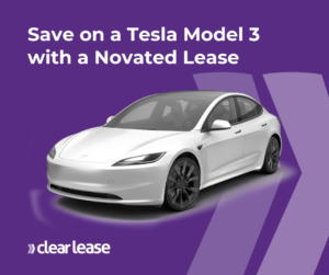 Save on a tesla model 3 with a novated lease